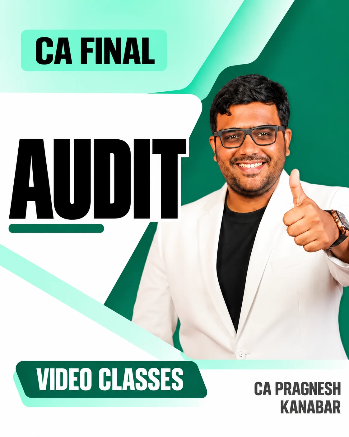 CA Final Audit Video Classes by CA Pragnesh Kanabar video class cover